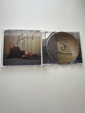 Hilary Duff Signed Luck Or Something CD